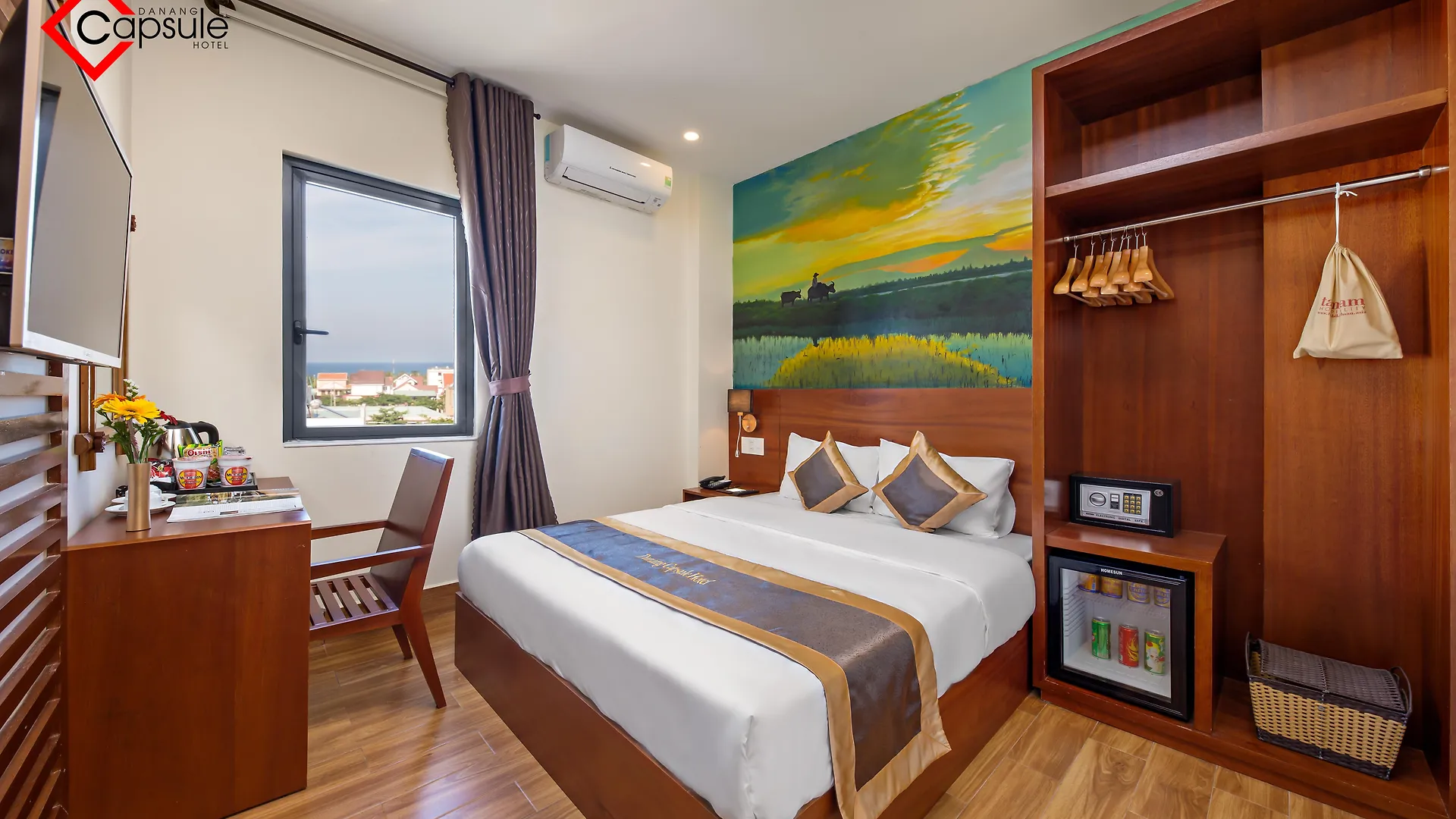 Ancyra Capsule Hotel - Backpackers Paradise & Rooftop Bar Da Nang 2*,