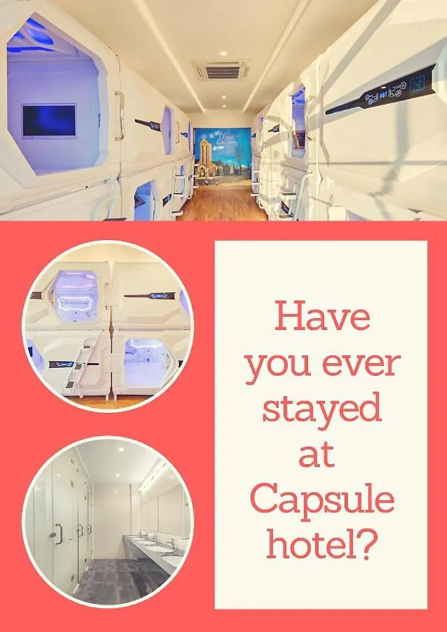 Ancyra Capsule Hotel - Backpackers Paradise & Rooftop Bar Da Nang